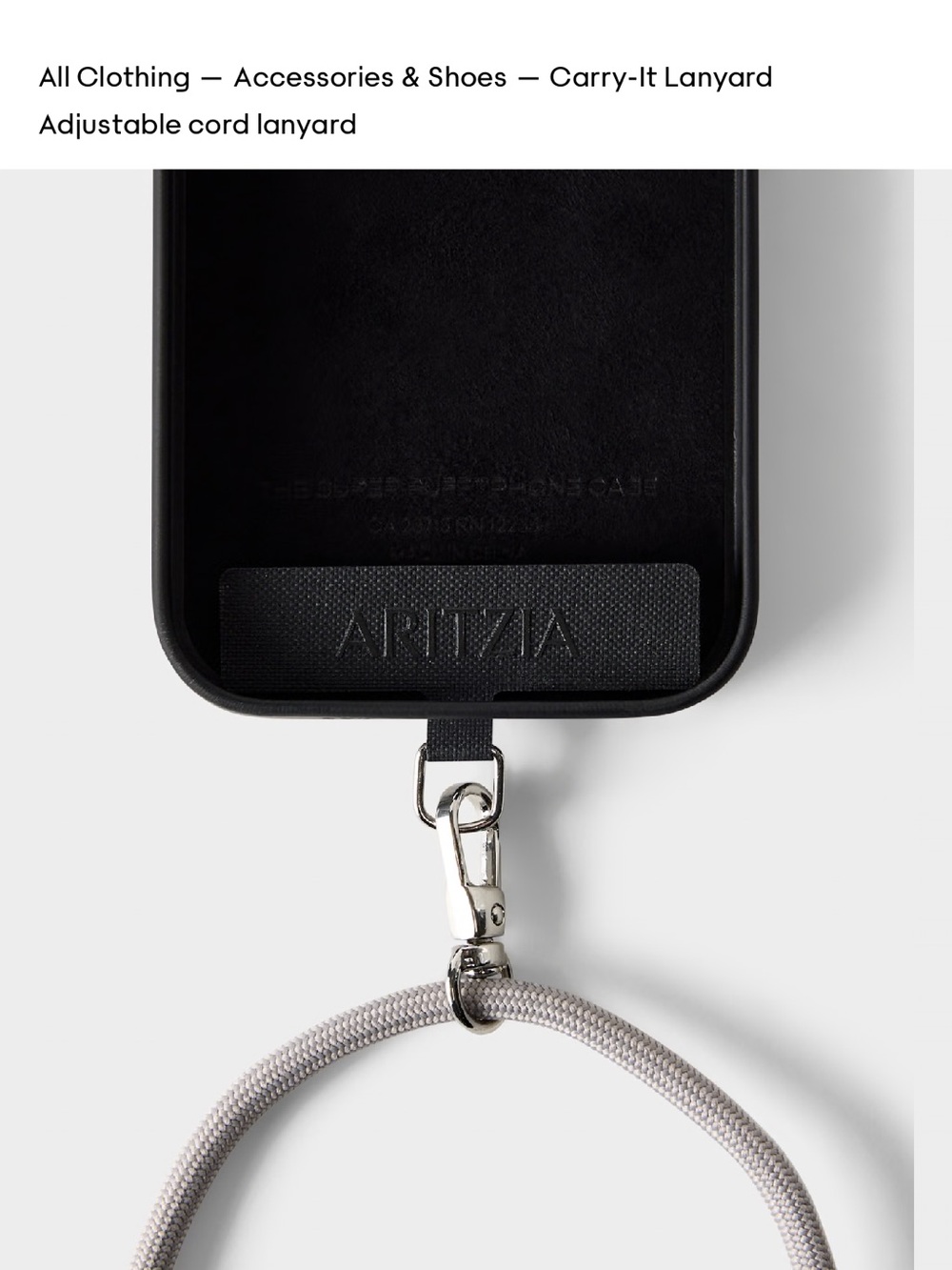 Aritzia Carry It Lanyard - Picture 6 of 6